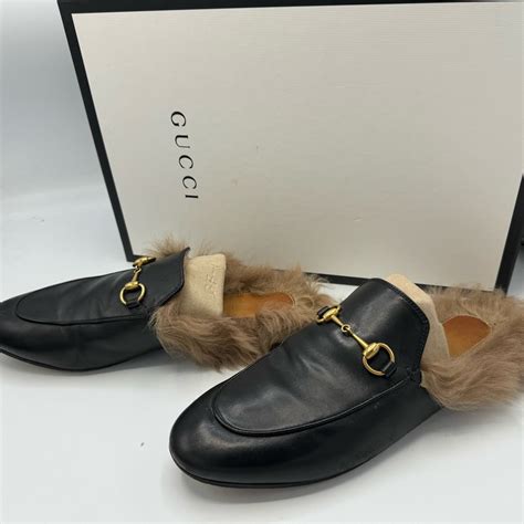 gucci princetown fur loafers replica|gucci princetown loafers sale.